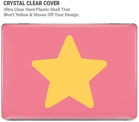 Skinit Laptop Case Plus Skin Compatible with MacBook Air 15in (2023) - Officially Licensed Cartoon Network Steven Universe Steven Universe Star Design in Kuwait