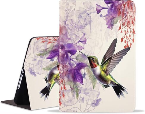حافظة لجهاز iPad (A16) الجيل الحادي عشر 11 بوصة 2025/ iPad الجيل العاشر 10.9 بوصة 2022، غطاء جلد PU نحيف، حامل قابل للتعديل مع حافظة تنبيه/نوم تلقائي، Moon Wolf in Kuwait