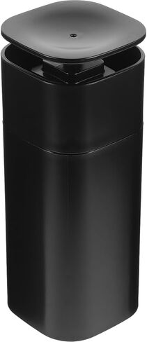 DOITOOL Push Down Empty Pump Dispenser Bottle, Push Down Liquid Pumping Empty Bottle Dispenser for Nail Polish and Makeup Remover, 2.75 x 2.75 x 7inch, Black in Saudi Arabia