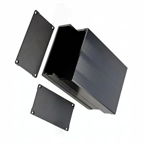 150x105x55mm Aluminum Enclosure PCB Shell Cooling Box Case Split Type in Kuwait