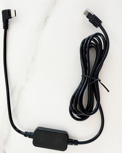 5.57ft RJ11 to USB-C Power Cord Compatible with Uniden Radar Detectors, Compatible with R8w, R8, R7, R4w, R4, R3, DFR9, DFR8, DFR7,Replacement for Uniden Power Cord in Kuwait