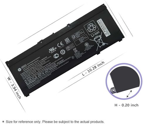 HP SR04XL L08855-855 Battery for HP Omen 15-CE0XX 15-DC0XX Series 15-CE009LA 15-CE015DX 15-DC0003LA 15-DC0051NR Pavilion 15-CB0XX 15-CX0XX 15-CB041NR 15-CX0056WM l08855-855 917678-1B1 917724-855 in Kuwait