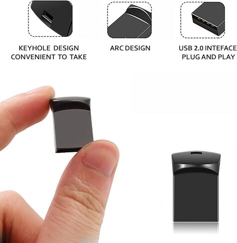 Bulk 20 Pack 128gb 3.0 Customized Logo Super mini USB Flash Drives Ultra Thumb Drives USB Memory Stick Jump Drive USB Storage (Grey - 20 Pack, 128GB USB3.0) in Kuwait