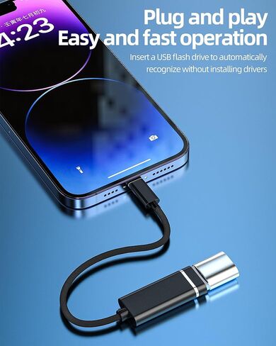 محول Lightning USB لجهاز iPhone 14 13 OTG 3.0 كابل نقل بيانات الكاميرا مقبس توصيل USB-A لوحة مفاتيح USB عصا قارئ بطاقة موصل الكمبيوتر المحمول متعدد المنافذ كابل نقل L-USB in Kuwait