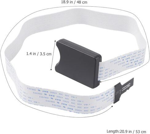 Hemoton 3pcs Micro to Standard Card Extension Cable محول لطابعات GPS وموسع أكثر مرونة لتوافق Micro Sdxc in Kuwait