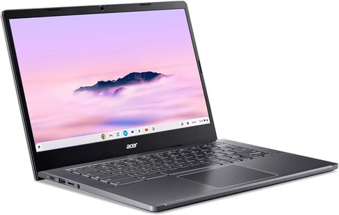 جهاز Acer Touch Chromebook Plus 14 باللون الرمادي الفولاذي مع Google AI 8-Core Intel i3 8GB 512GB SSD 14in FHD Intel 4K Graphics Chrome OS (CB514 - متجدد) in Kuwait