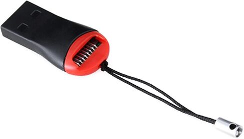 محول قارئ بطاقة الذاكرة المحمولة USB2.0 قارئ بطاقة TF مع الحبل in Kuwait