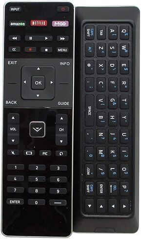 جهاز تحكم عن بعد بديل XRT500 مناسب لأجهزة تلفزيون Vizio Smart Internet LED مع لوحة مفاتيح QWERTY in Kuwait