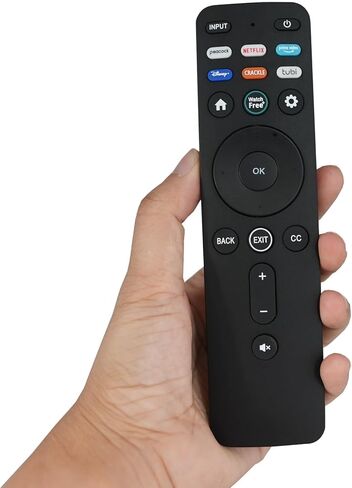 XRT260 IR بديل للتحكم عن بعد لتلفزيون VIZIO الذكي V435-J01 V505-J09 V555-J01 V655-J09 V705-J03 V755-J04 V585-J01 V705X-J03 V756X-J03 M43Q6-J04 M50Q6-J01 M50Q7-J01 M55Q6-J01 (بدون صوت) in Kuwait