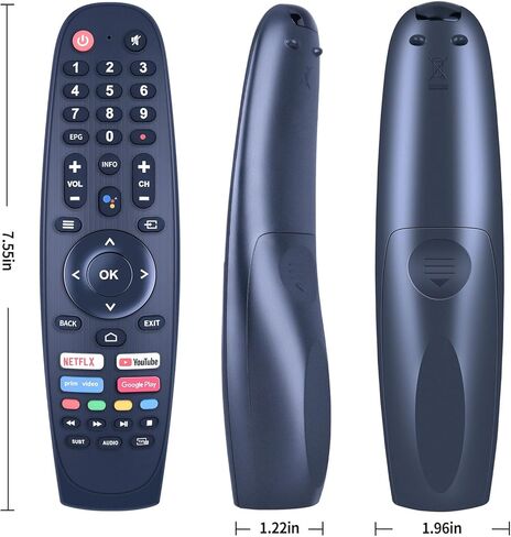 وحدة تحكم بديلة بالأشعة تحت الحمراء EC32V2HA EC40V2FA متوافقة مع أجهزة تلفزيون SANSUI وBLAUPUNKT وCaixun وARRQW (لا توجد وظيفة صوتية) in Kuwait