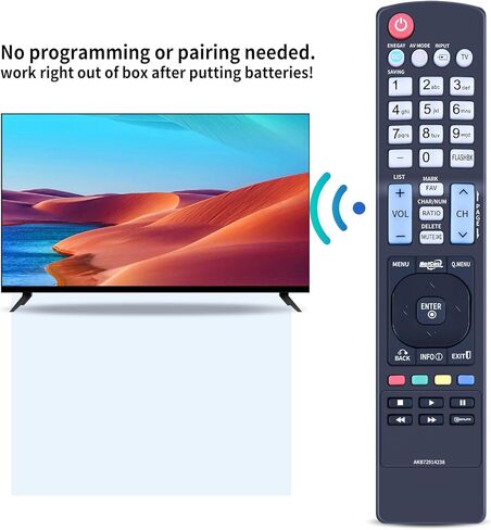 جهاز تحكم عن بعد عالمي لتلفزيون LG، بديل للتحكم عن بعد لتلفزيون LG LCD LED الذكي، AKB72914238 Sub AKB72914201 AKB72914207 AKB72914209 AKB73615322 in Kuwait