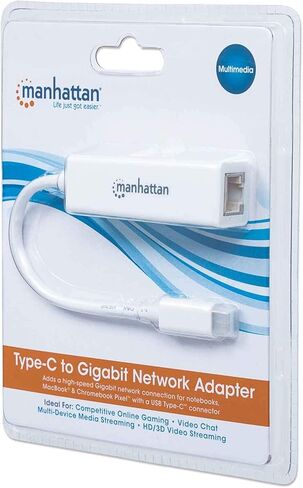 مانهاتن USB نوع C إلى محول شبكة جيجابت 507585 in Kuwait