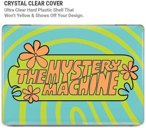 Skinit Laptop Case Plus Skin Compatible with MacBook Air 15in (2023) - Officially Licensed Scooby Doo The Mystery Machine Design in Kuwait