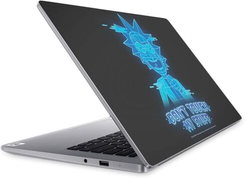 Head Case Designs Officially Licensed Rick and Morty Don't Touch My Stuff Graphics Vinyl Sticker Skin Decal Cover Compatible with Mi Notebook 14 (2020) in Kuwait