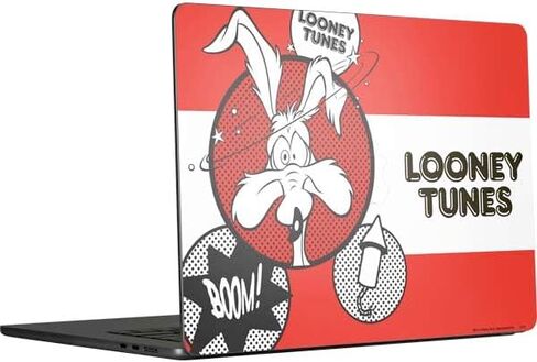 ملصق لاصق للكمبيوتر المحمول متوافق مع جهاز MacBook Air مقاس 15 بوصة (2023) - تصميم خطوط حمراء من Warner Bros Wile E Coyote in Kuwait