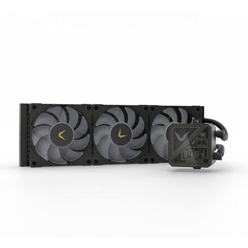 Valkyrie V360 Lite 360mm AIO CPU Liquid Cooler 3120mm ARGB PWM Fans 300W TDP مضخة PWM عالية السرعة تصل إلى 2800 دورة في الدقيقة AMD AM5، AM4 Intel LGA 1851، 1700، 1200/1151 متوافقة مع المزامنة جاهزة | أسود in Kuwait