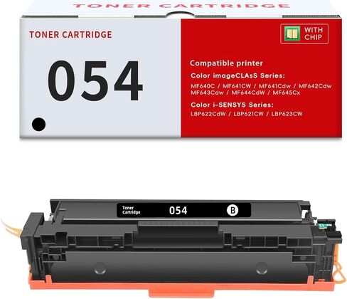 عبوة واحدة 054 خرطوشة حبر سوداء بديلة لخرطوشة الحبر Canon 054 CRG-054 متوافقة مع ImageCLASS MF644Cdw MF642Cdw LBP623Cw MF641Cw MF644Cdw Pinter in Kuwait