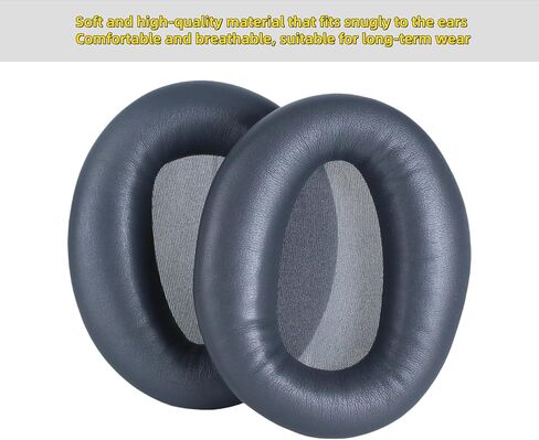 Replacement Ear Pads Compatible with Sony WH-CH700N WH-CH710N WH-CH720N, Breathable Protein Leather Memory Foam Earcups, Comfortable Headphone Cushion Repair Parts (Titanium Color) in Kuwait
