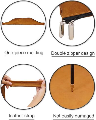 Archery Bow Bag 60 Inch Traditional Recurve Bow Case Leather Bow Storage Bag for Longbow Horse Bow in Saudi Arabia