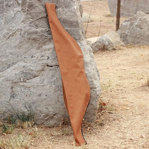 Archery Bow Bag 60 Inch Traditional Recurve Bow Case Leather Bow Storage Bag for Longbow Horse Bow in Saudi Arabia