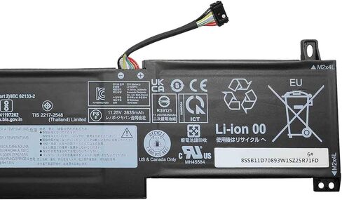 L21D3PF0 Battery 42Wh Replacement for Lenovo IdeaPad 1-14IJL7 / 1-14IAU7 / 1-14ADA7 / 1-14ALC7 / 1-15ALC7 / 1-15IRU7 / 1-15IJL7 / 1-15IAU7 Series L21L3PF0 21M3PF0 L21M3PF1 L21C3PF0 11.25V in Kuwait