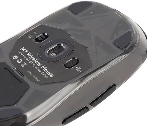 ماوس ألعاب Yoidesu، من النوع C RGB للألعاب خفيف الوزن للغاية 3 أوضاع قابلة لإعادة الشحن، فأرة ألعاب كمبيوتر مريحة للكمبيوتر in Kuwait