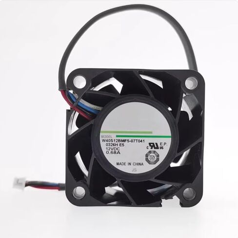 W40S12BMF5-07T041 DC 12V 0.68A 40x40x28mm 4-Wire Cooling Fan in Kuwait