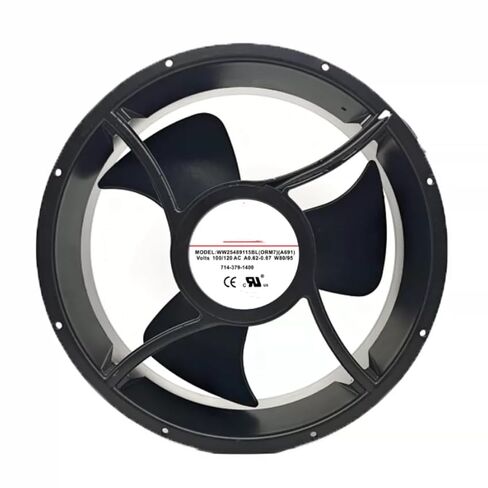 WW25489115BL(ORM7)(A691) تيار متردد 100/120 فولت 0.62/0.67 أمبير 254 × 254 × 89 ملم مروحة تبريد بسلكين in Kuwait