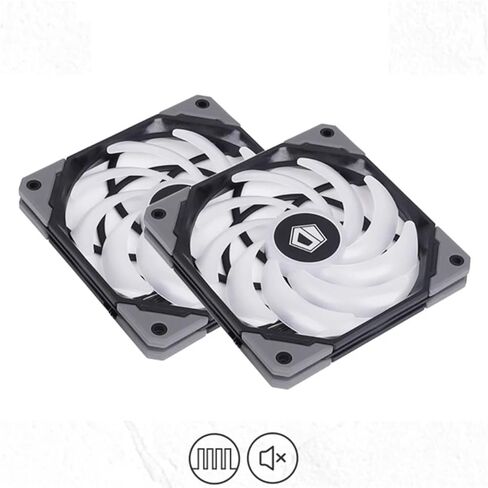 NO-12015-XT-ARGB Case Fan 15mm Thickness PWM Fan 5V 3 PIN Addressable PWM RGB Fan Slim Fan for Radiator/CPU Cooler in Kuwait