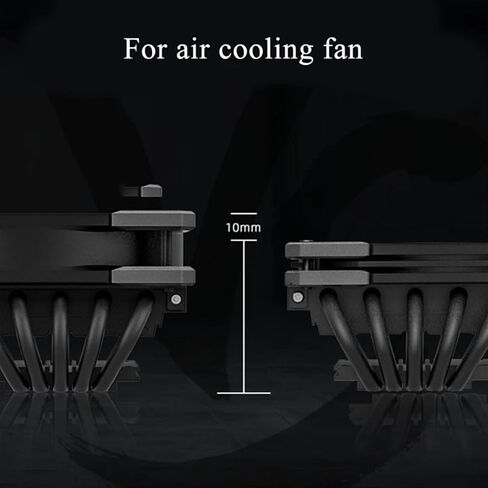 NO-12015-XT-ARGB Case Fan 15mm Thickness PWM Fan 5V 3 PIN Addressable PWM RGB Fan Slim Fan for Radiator/CPU Cooler in Kuwait