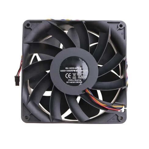 6000 دورة في الدقيقة 12 فولت 43.2 واط ملحقات التبريد R4-14038-64PK-B1 مروحة تبريد 4 دبوس كمبيوتر عالي الطاقة لقطع غيار مراوح العلبة in Kuwait