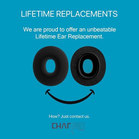 AirFoams Pro Ultimate V20.0 Memory Foam Lifetime Replacement Ear Tips for AirPods Pro 3 – Anti Slip, All Day Comfort, Stays Secure in Ear, Better Sound, Noise Cancelling (3 Pairs Included - S/M/L) in Kuwait
