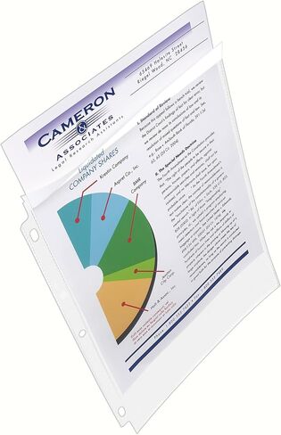Avery Diamond Clear Secure Top Sheet Protectors, Super Heavyweight, 25 Page Protectors (76000) in Saudi Arabia