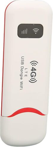 راوتر واي فاي محمول 4G LTE | نقطة اتصال محمولة تعمل بمنفذ USB مع فتحة SIM لـ 10 أجهزة متصلة، إشارة ثابتة للسفر والمكتب والمنزل in Kuwait