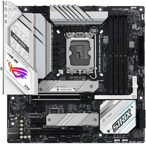 لوحة أم للكمبيوتر الشخصي مناسبة للوحة الأم ASUS ROG Strix B760-G للألعاب WiFi D4 LGA 1700 DDR4 B760 in Kuwait