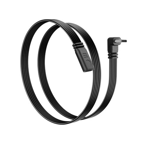 SinLoon 90°Elbow USB C Extension Cable Type-C Flat Silicone Cable USB C Data Cable Male to Female, Efficient Charging and Data Transmission for External SSD, Mobile Phones, Power Banks, and Laptops in Kuwait