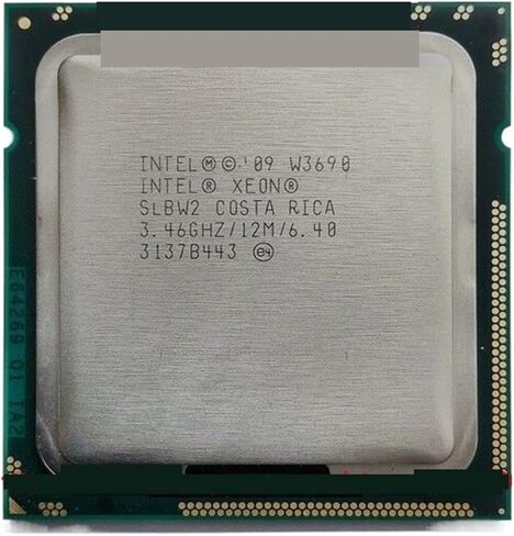 معالج Xeon W3690 3.4 جيجا هرتز سداسي النواة ثنائي الخيط وحدة المعالجة المركزية 12 متر 130 واط LGA 1366 شحن مجاني in Kuwait
