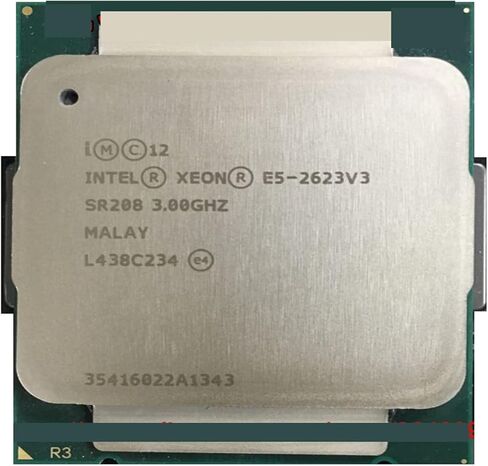 معالج Xeon CPU E5-2623V3 SR208 3.00 جيجا هرتز 4-النوى 10M LGA2011-3 E5-2623 V3 E5 2623V3 2623 in Kuwait