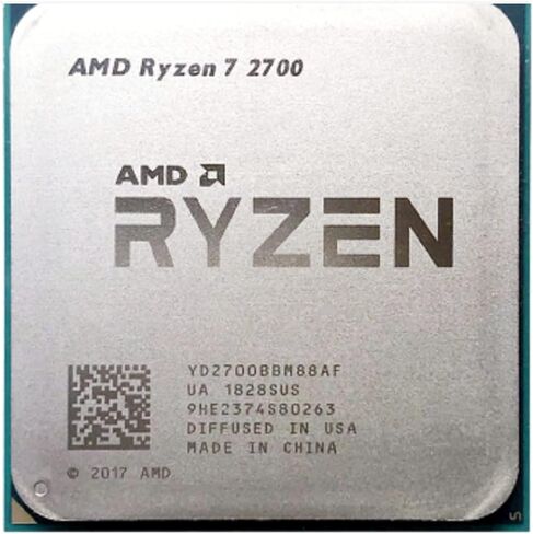 معالج AR 7 2700 R7 3.2 جيجا هرتز 8 النواة 16 متر 65 وات YD2700BBM88AF مقبس AM4 وحدة المعالجة المركزية وحدة المعالجة المركزية لا داعي للقلق in Kuwait