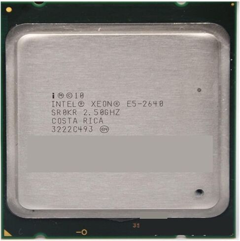 معالج Xeon E5-2640 E5 2640 15M كاش 2.50 جيجا هرتز 7.20 GT/S وحدة المعالجة المركزية in Kuwait