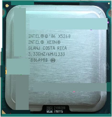 Xeon X5260 Processor(3.33GHz/6MB/1333 MHz) Dekat Dengan LGA775 c 2 Cpuworks (LGA 775 Mainboard Tidak Perlu Adaptor) in Kuwait