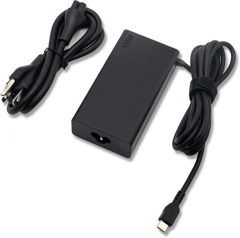 100W USB Type C Laptop Charger for Lenovo Yoga Slim 7 Pro, IdeaPad 5 Pro16 ThinkPad 15 16 X280, Compatible P/N: ADL100YLC3A 5A11J62105 SA11D52396 Power Supply Adapter in Kuwait