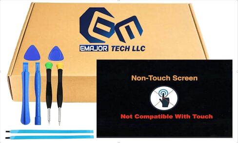بديل شاشة EM EMAJOR TECH الجديدة لجهاز Lenovo FRU 5D11L55814 2560X1600 QHD 165 هرتز شاشة LCD LED غير تعمل باللمس مع مجموعة من الأشرطة والأدوات in Kuwait