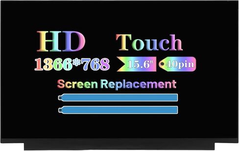15.6" Touch Screen Replacement for HP 15-DY 15T-DY 15T-DY500 15-DY5033DX 15-DY5113DX 15-DY5007DS 15-DY5006DS M11368-3D1 M44818-001 M44817-001 LCD LED Display Panel (HD 1366 * 768 40 Pins) in Kuwait