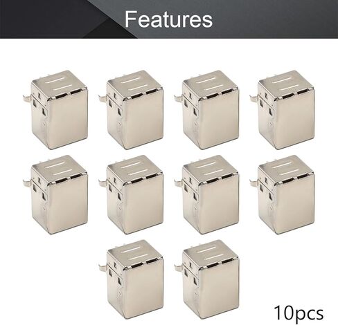 PCB USB Connector Type B Female Jack 4 Pin 90 Degree 10Pcs,WuJuntool in Kuwait