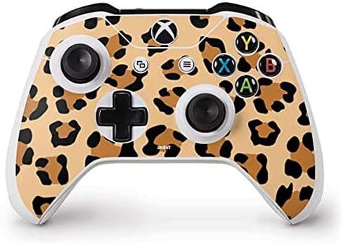 غلاف Skinit المخصص للألعاب متوافق مع وحدة تحكم Xbox One S - تصميم Leopard Spots المرخص رسميًا والمصمم في الأصل من Skinit in Kuwait