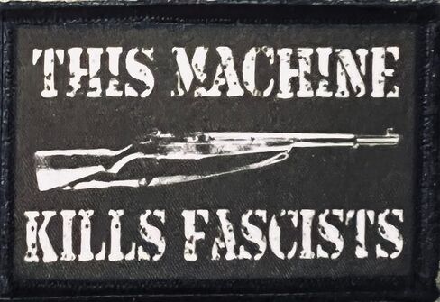 M1 Garand هذه الآلة تقتل الفاشيين معنويات التصحيح المعنويات التصحيح المعنويات العسكرية التكتيكية. خطاف وحلقة 2 × 3 صُنع في الولايات المتحدة الأمريكية in Kuwait