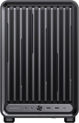 JONSBO D33 Black Micro ATX PC Case,High Airflow MATX case with Tempered Glass Panel,9 Fan Positions,High Compatibility,Supports MATX BTF MB, 435mm GPU/360AIO/172mm Air Cooler,ATX/SFX PSU,Black in Kuwait