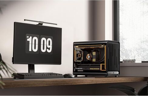 JONSBO D33 Black Micro ATX PC Case,High Airflow MATX case with Tempered Glass Panel,9 Fan Positions,High Compatibility,Supports MATX BTF MB, 435mm GPU/360AIO/172mm Air Cooler,ATX/SFX PSU,Black in Kuwait