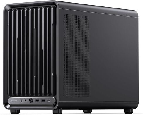 JONSBO D33 Black Micro ATX PC Case,High Airflow MATX case with Tempered Glass Panel,9 Fan Positions,High Compatibility,Supports MATX BTF MB, 435mm GPU/360AIO/172mm Air Cooler,ATX/SFX PSU,Black in Kuwait